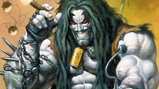 DC Comics artwork of the original Lobo