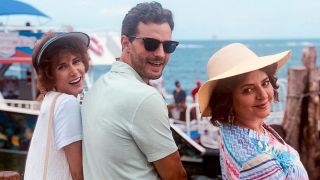 Jamie Dornan, Kirsten Wiig and Annie Mumulo in Barb and Star